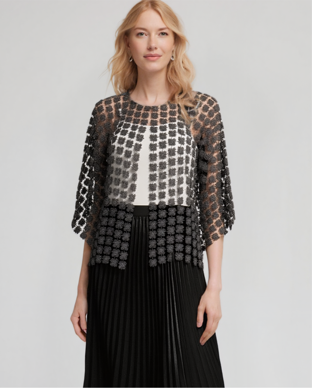 Short Lace jacket (Black)