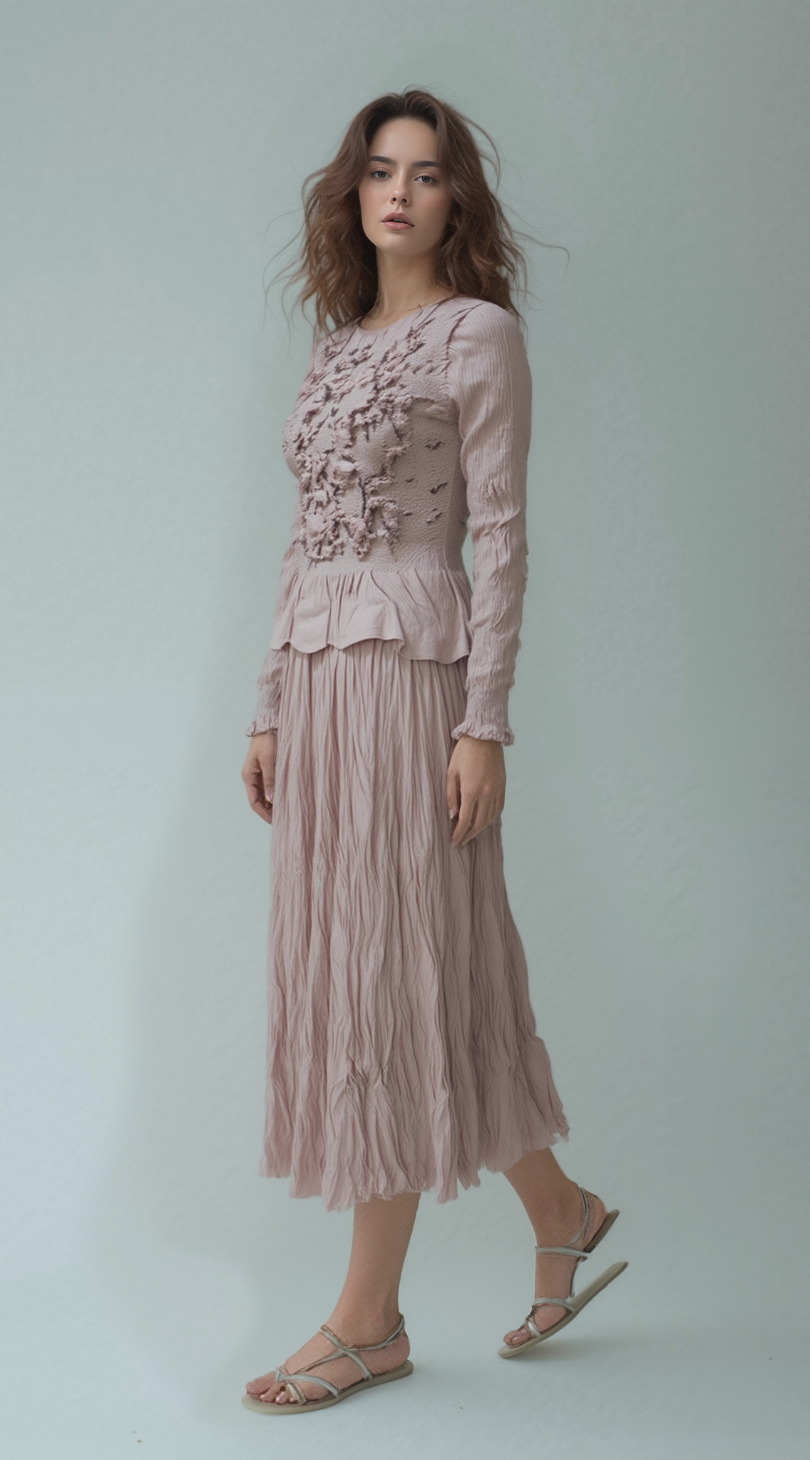 Pleated Skirt (Pink)