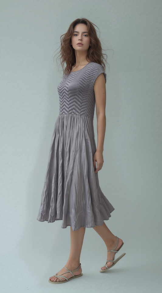 Pleated Dress