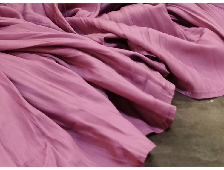 Pleated dress Ombre