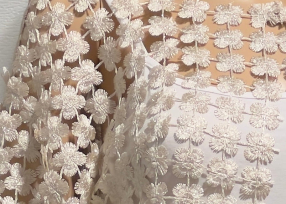 Short Lace jacket (Ivory)