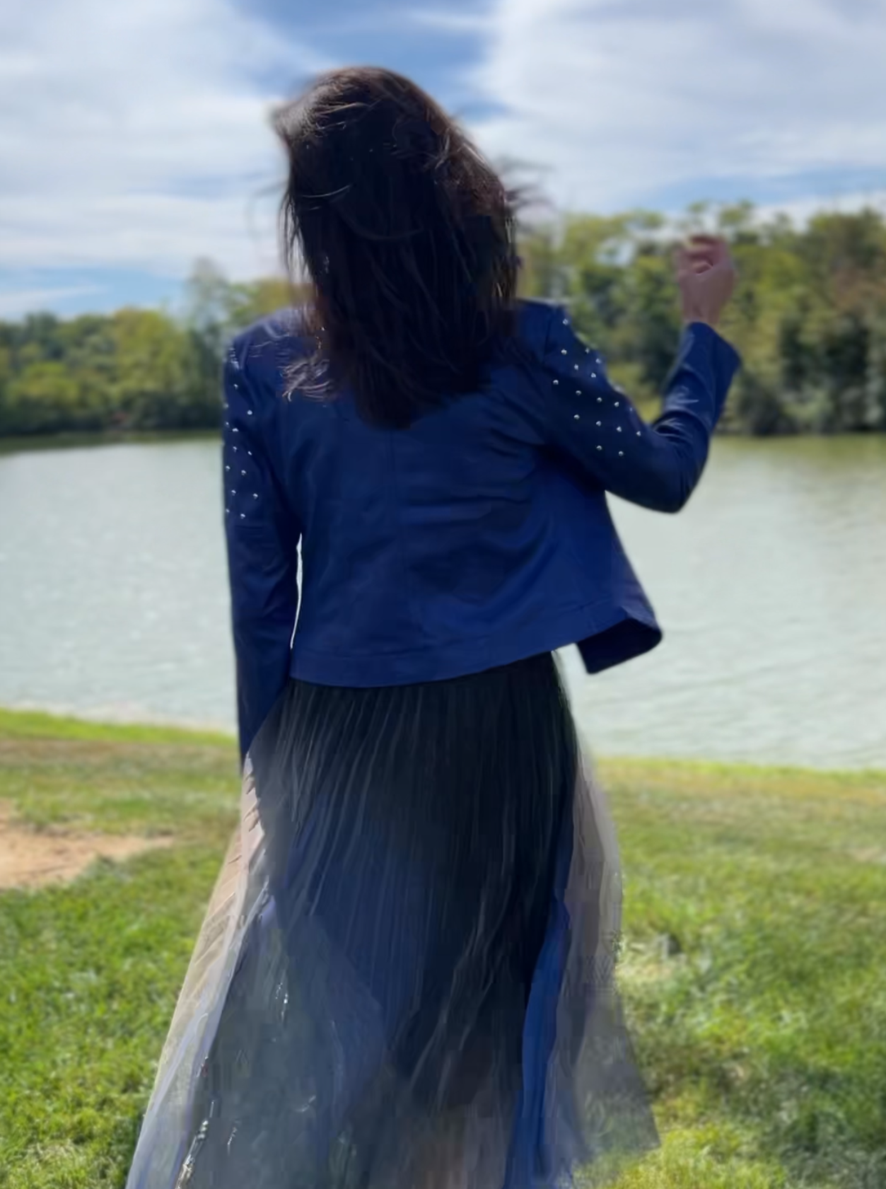 Faux Leather Jacket Womens