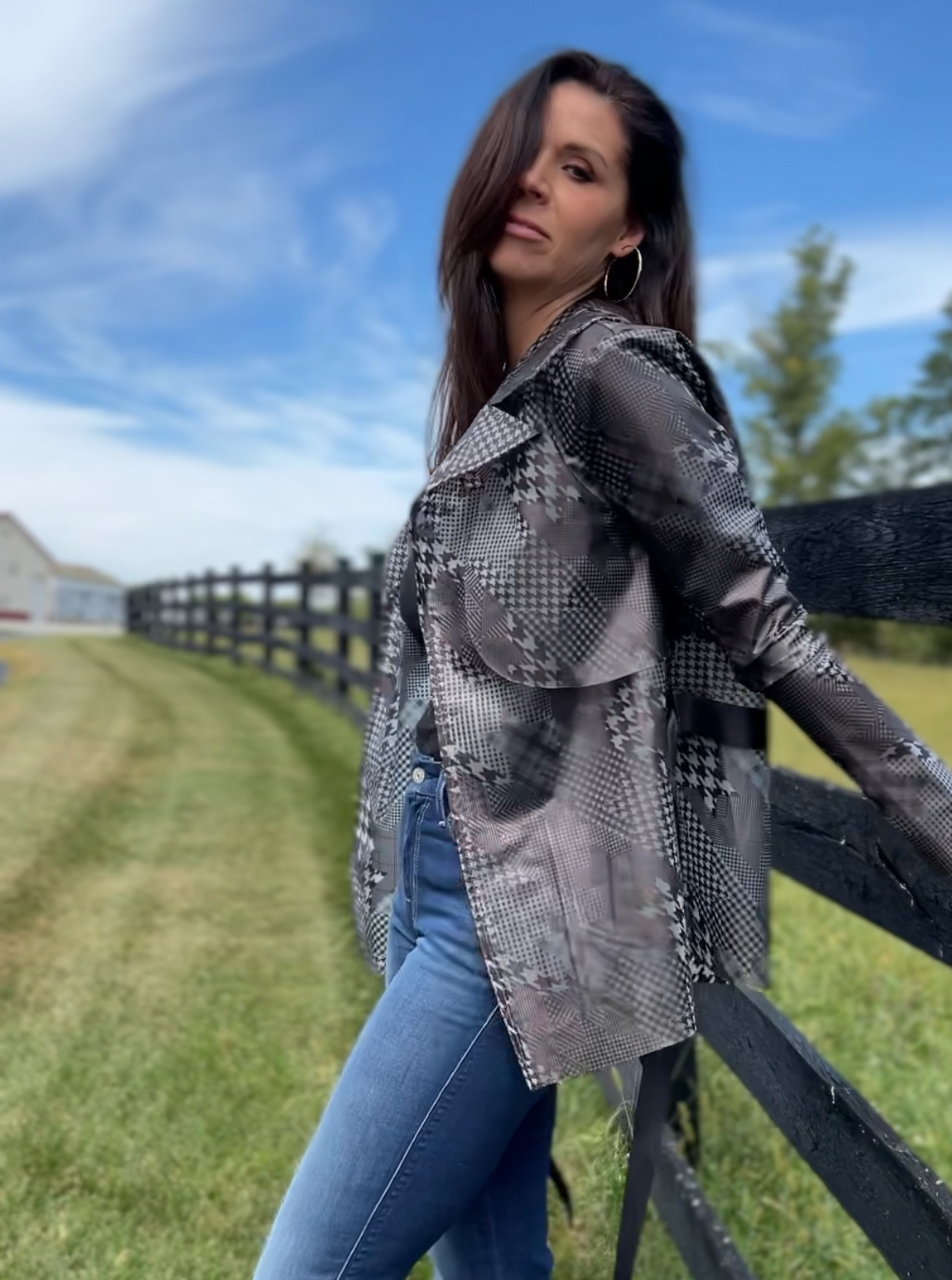 Buy Black Leaves Jacket
