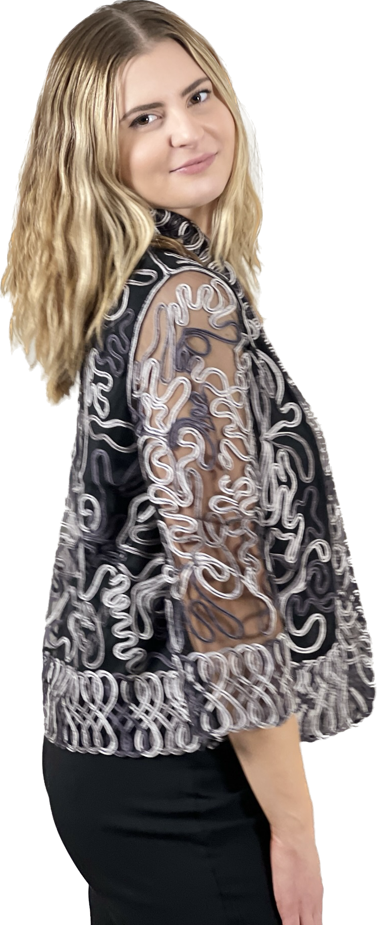 Soutache Coverup gradient