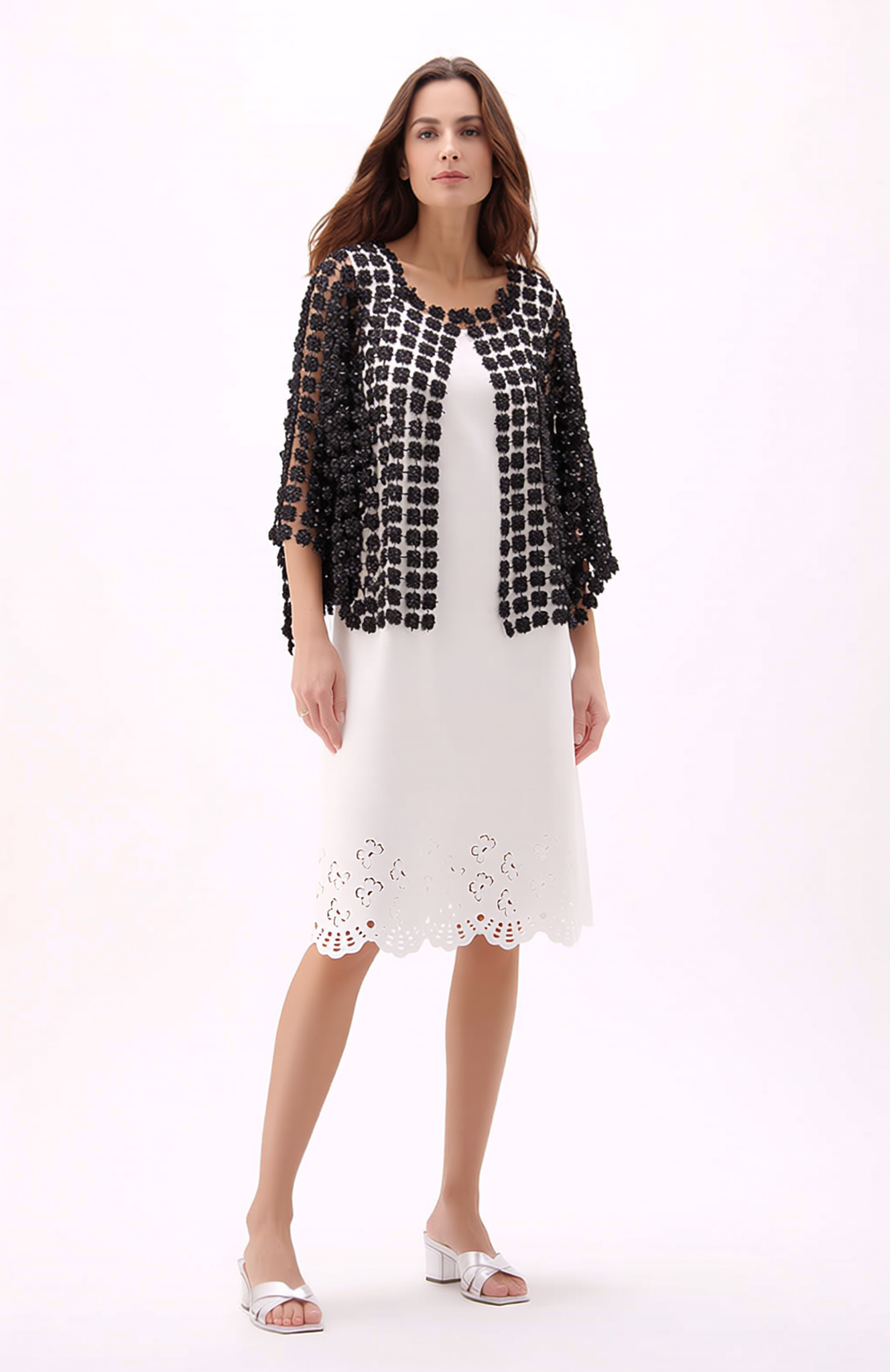 Lace Cape  (Black)