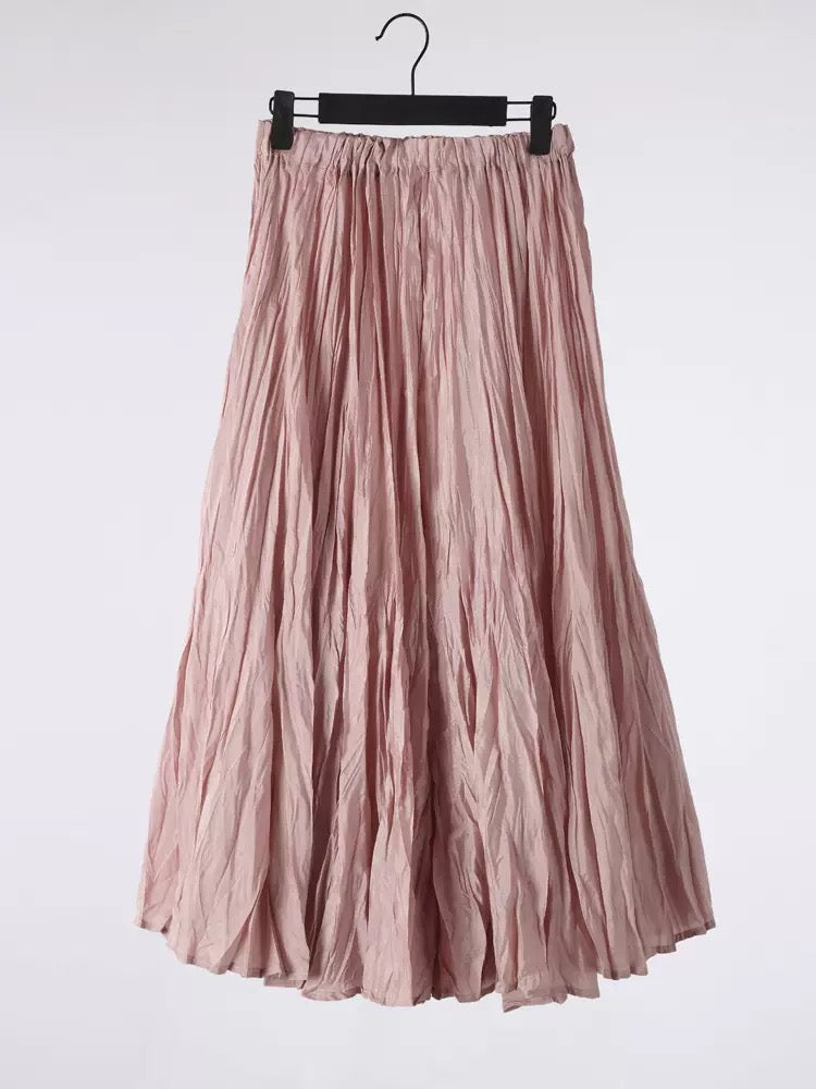 Pleated Skirt (Pink)