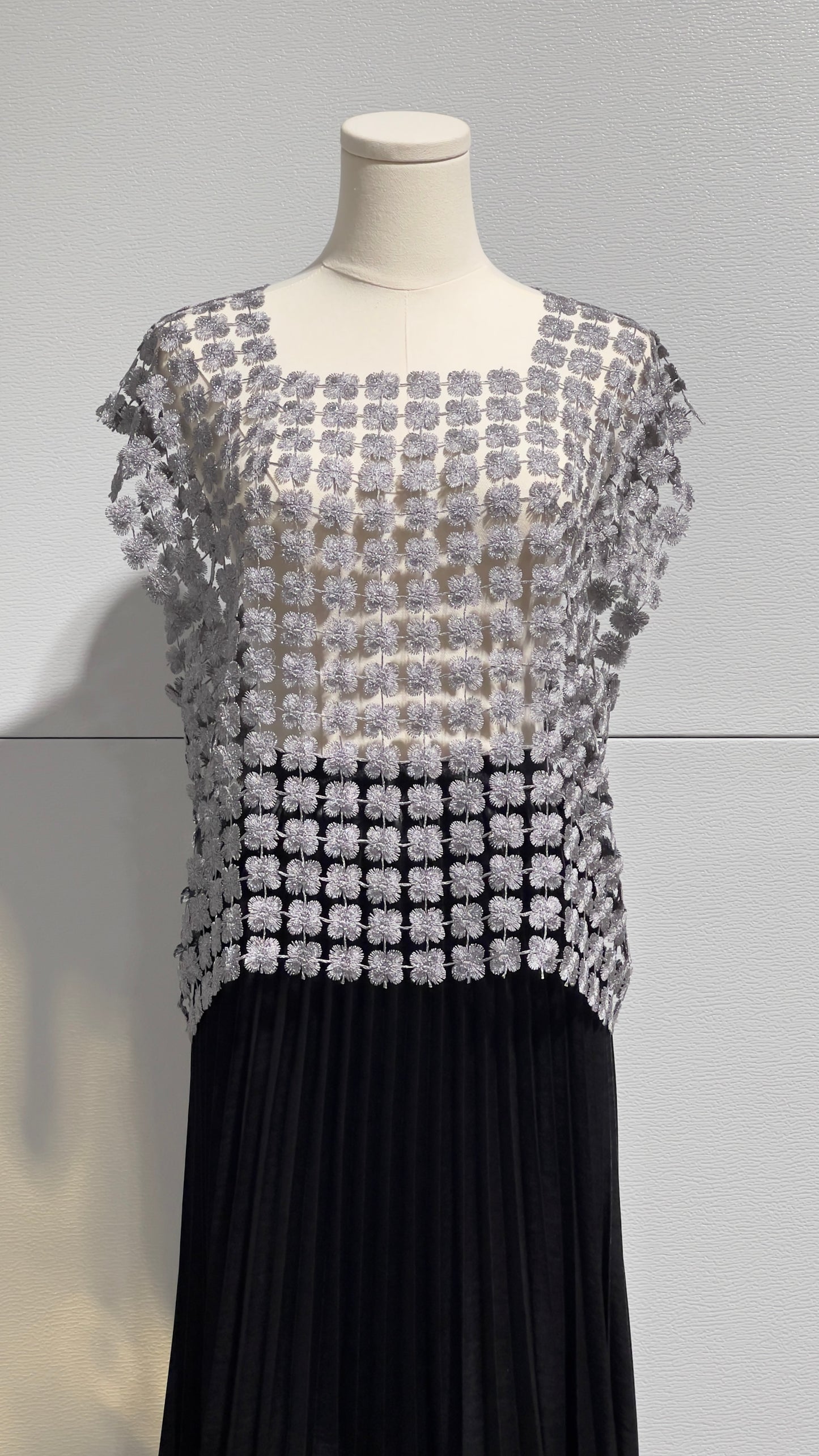 Lace Vest  (Silver)