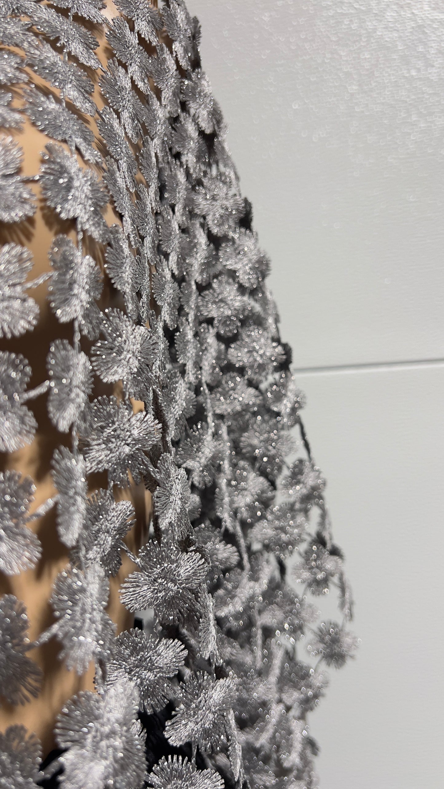 Short Lace jacket  (Silver Grey)