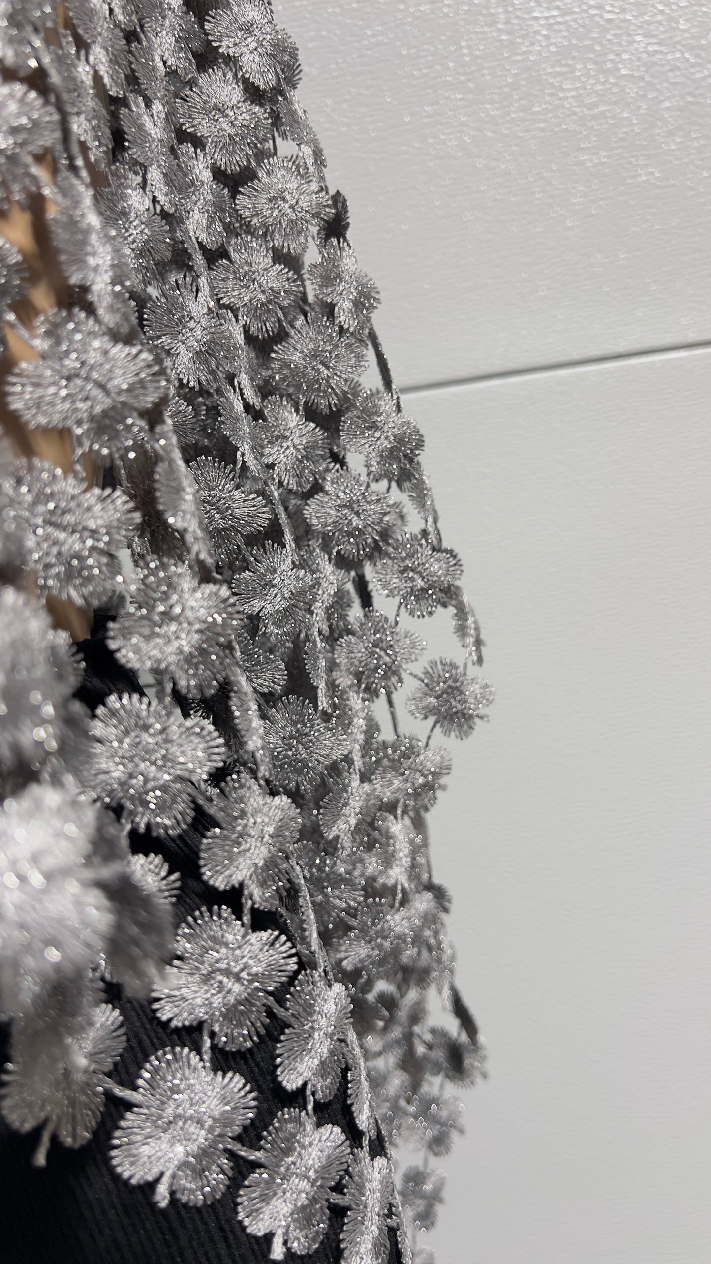Short Lace jacket  (Silver Grey)