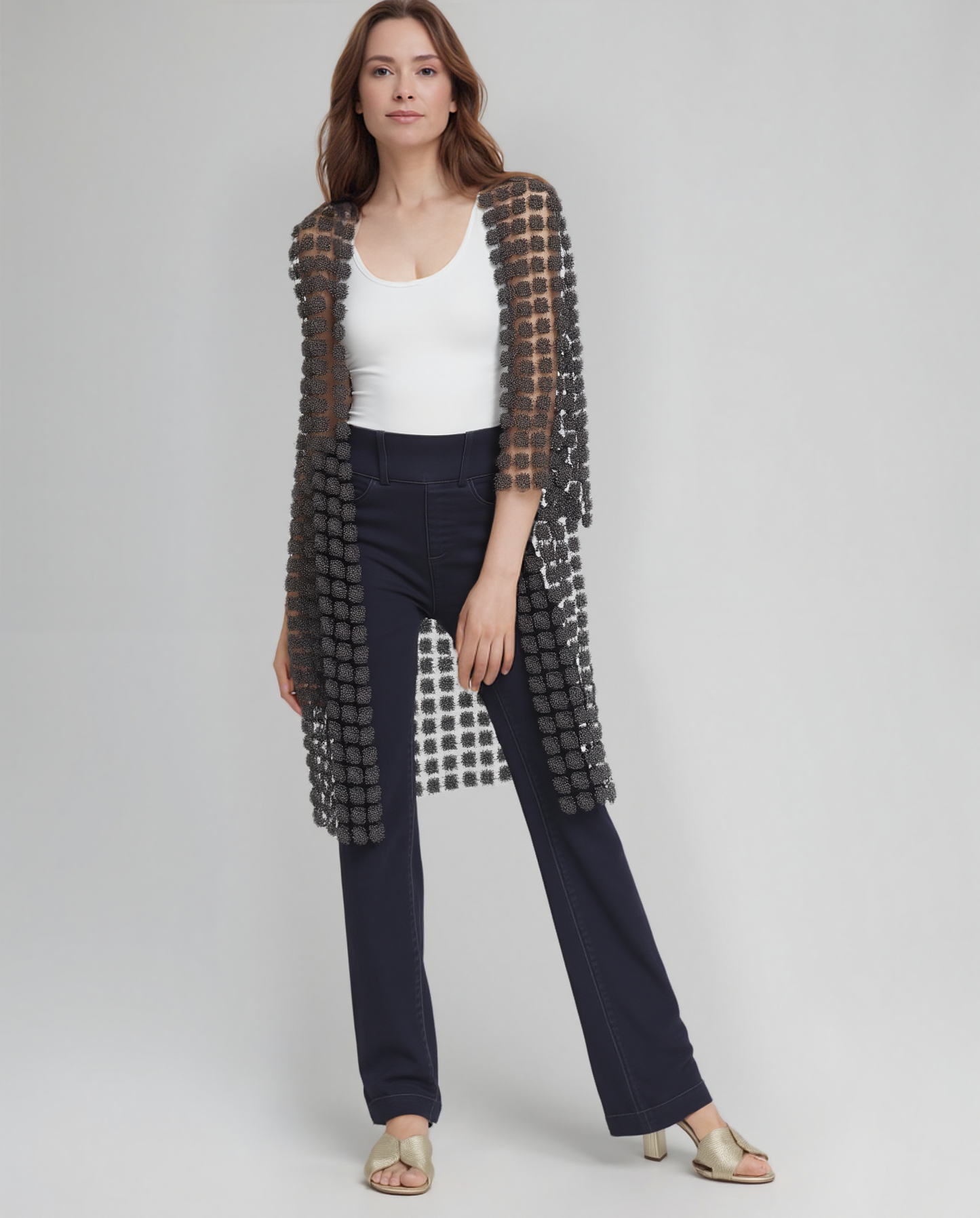 Long Lace jacket  (Black)