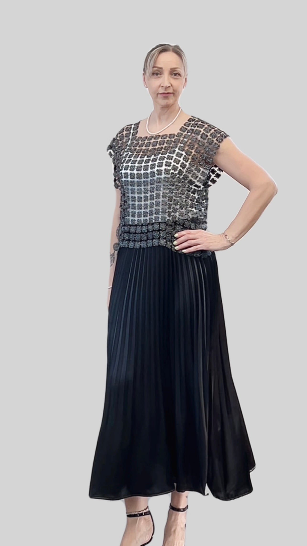Lace Vest  (Black)