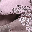 Reversible Peony Jacquard shawl with Arm Openings- Pink/Khaki