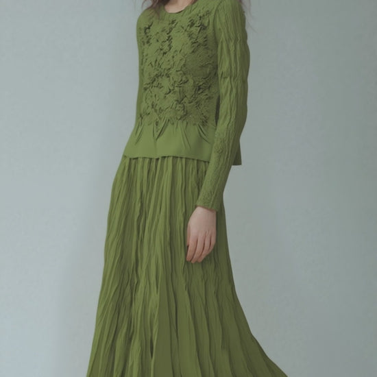 Pleated Dresses for Women