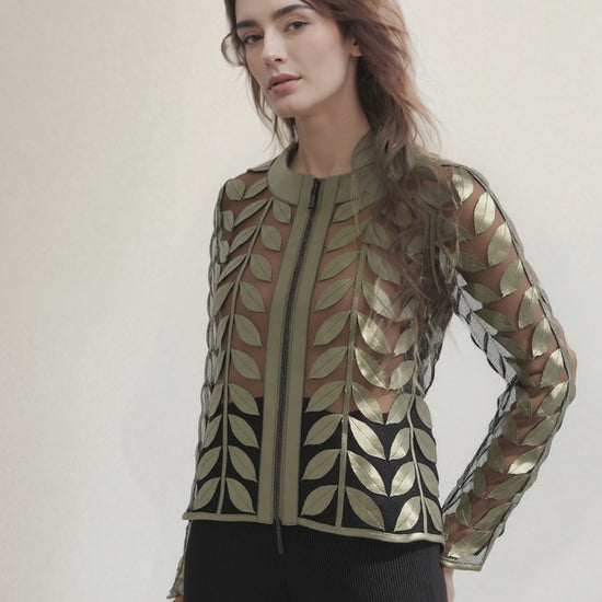 Leaves Jackets for Womens