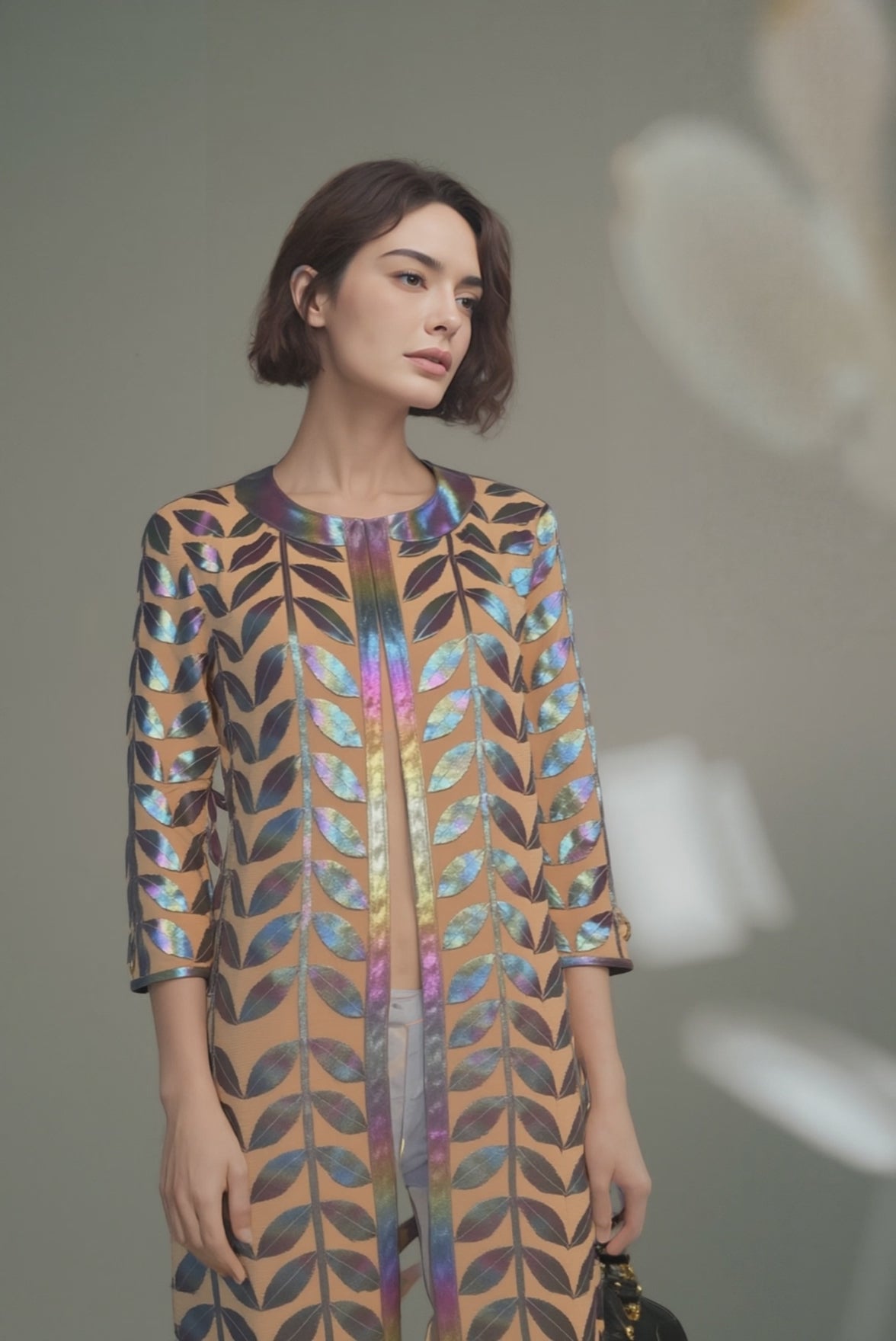 Buy Black Leaves Jacket