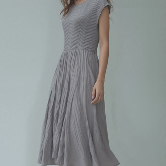 Pleated Dress